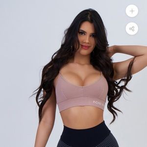 Light brown  sports bra!
